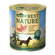 Dehner Best Nature Hundefutter Adult Lachs und Geflügel mit Reis