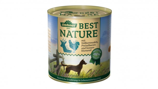 Dehner Best Nature Hundefutter Adult Wild und Huhn mit Nudeln