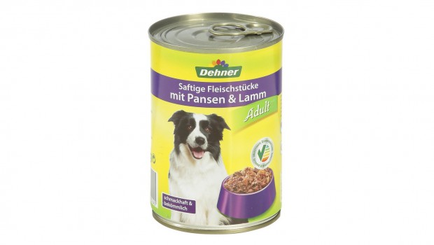 Dehner Hundefutter Adult Pansen und Lamm