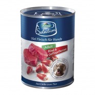Dehner Selection Hundefutter Adult Rind und Geflügelherzen