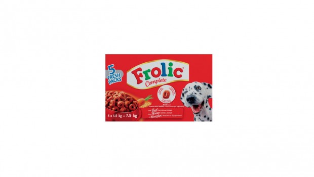 Frolic Trocken mit Rind, Karotten und Getreide