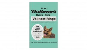 Vollmer's 37171 Hundefutter Vollkost-Ringe